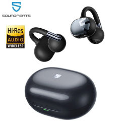 Auriculares inalámbricos SoundPEATS Clip1 Open Ear con Dolby Audio, Bluetooth 5.4, diseño de clip para deportes, con Hi-Res LDAC, IPX5
