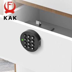 Cerradura de Seguridad KAK para Gabinete, Cerradura de Puerta sin Llave, Cerradura de Combinación para Cajón, Cerradura Electrónica para Muebles, Cerradura para Casillero de Gimnasio