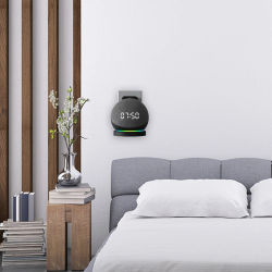 Soporte de plástico para montaje en pared, soporte portátil para altavoz compatible con Bluetooth, accesorios para Echo Dot 5/4