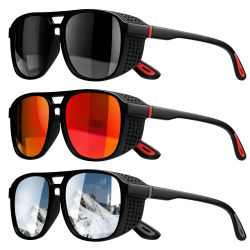 Gafas de Sol Deportivas Polarizadas UV400, Gafas de Conducir, Gafas de Correr para Hombre y Mujer, Protección UV400 Profesional a Prueba de Viento para Exteriores