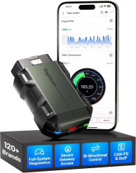 Escáner OBD2 TOPDON Topscan Master Bluetooth, Herramienta de Diagnóstico Bidireccional Inalámbrica 2026, Herramienta de Diagnóstico para Todos los Sistemas para iOS y Android