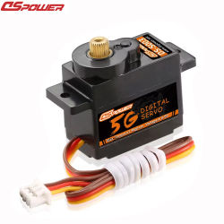 DSPOWER 5g Metal Gear mini servo Micro Servos digitales para 1/28 RC coche avión ala fija WLtoys k969 k989 k999 Mini Q ROBOT