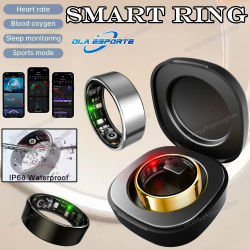 Anillo inteligente Bluetooth llamada Monitor de ritmo cardíaco presión arterial hombres mujeres Smartring 5ATM impermeable salud Multi anillo deportivo 2025