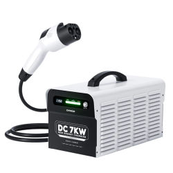 Módulo de cargador rápido para coche GBT 7KW móvil Ev, estación de carga Gbt Dc, cargador portátil Ev, estación de carga para coche