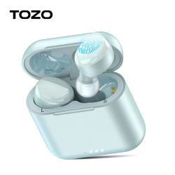 Auriculares Bluetooth TOZO T6, auriculares inalámbricos con sonido profundo potente, resistente al agua IPX8, uso cómodo, tiempo de reproducción de 45 horas