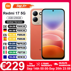 Versión Global del Teléfono Inteligente Redmi 17 5G con Pantalla de 6.9', Snapdragon 4 Gen 5, Batería de 7500mAh y Carga Turbo de 45W