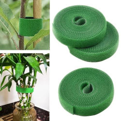 Correa de planta de Velcro de 5M/10M, correa de Velcro, gancho autoadhesivo de nailon para el cabello, la misma brida para cables de datos