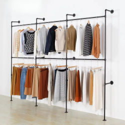 Perchero moderno de Metal resistente para ropa, muebles de dormitorio de bajo precio, perchero de Metal para Hotel o sala de estar