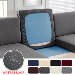 Funda de cojín de sofá impermeable, forro Polar Jacquard, fundas de sofá lavables y extraíbles, Protector de muebles para mascotas y niños, 1 ud.