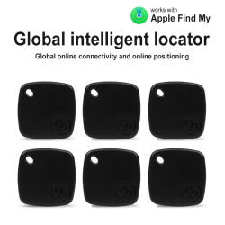 Mini rastreador GPS inteligente iTag con Bluetooth, seguimiento de ubicación de alta precisión a través de Apple Find My APP, posicionador de recordatorio para iPhone