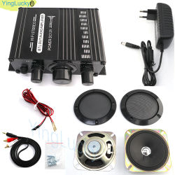 Mini amplificador Arcade de potencia Digital AK170 con altavoz de 4 pulgadas, Kit DIY para Audio, máquina de juego recreativo para coche, módulo Mp3, música de fiesta