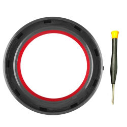 Accesorios de repuesto de anillo de sellado fijo superior de contenedor de polvo aptos para aspiradora Dyson V11 V15 SV14 SV15 SV22, piezas de repuesto de copa de suciedad