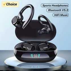 Auriculares inalámbricos SP16 TWS con Bluetooth, estuche de carga con pantalla LED, auriculares deportivos de negocios para iPhone, Samsung y Xiaomi