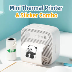 DOLEWA B3 Mini impresoras portátiles inalámbricas Bluetooth fabricante de pegatinas sin tinta impresora etiqueta precio máquina para oficina escuela cocina