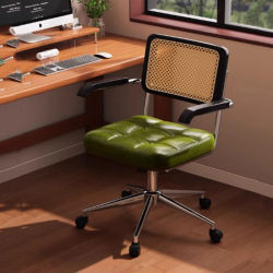 Silla De Oficina De diseño moderno, comedor, dormitorio, ruedas, Bar, Camping, Silla De Oficina, tocador, Sillas De Oficina, muebles De moda