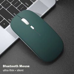 Ratón Bluetooth silencioso Marcaron ordenador portátil ratón óptico inalámbrico para iPad Samsung tableta ratones universales silenciosos