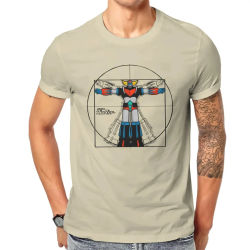 Camiseta de Robot UFO para hombre 192 Vitru Grendizer Goldorak, ropa 100% de algodón, camiseta Vintage de manga corta, camisetas Idea de regalo