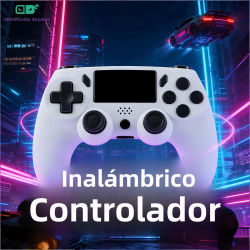 Controlador Bluetooth P47, mando inalámbrico de doble vibración, batería de litio integrada de 600mAh para consola de juegos PS4, PS3 y PC