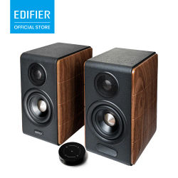 Altavoces de Estantería Hi-Fi EDIFIER S880DB MKII 2.0, Alta Resolución 24bit/192kHz, Bluetooth 5.3, LDAC, 88W RMS, Control Remoto, Aplicación ConneX, Carcasa de Madera