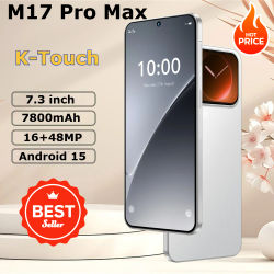 K-Touch NUEVO M17 Pro Max Teléfonos Móviles 7.3HD Smartphone Original 5G Doble SIM Doble Modo de Espera Android 15 Teléfono Celular Barato 7800mAh WIFI GPS Versión Global Teléfonos Móviles Para