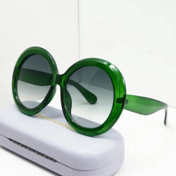 Gafas de Sol Redondas Extra Grandes para Hombre y Mujer, Marca de Lujo, Montura Grande, Lentes de Sol, Gafas de Sol Grandes Unisex para Conducir