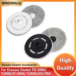 Accesorios de soporte de trapo para Ecovacs DEEBOT T10 OMNI/ TURBO/X1 OMNI/ TURBO/X1S PRO, repuestos, paño de mopa, Robot aspirador