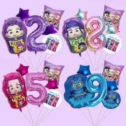 Globos con Dígitos del 1 al 10 para Niñas y Niños, Decoración de Cumpleaños, Baby Shower, Revelación de Género, Juguetes Clásicos para Niños, Regalo