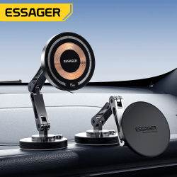 Essager-cargador inalámbrico magnético para coche, soporte de teléfono de carga rápida de 15W, montaje de pasta fácil para Magsafe iPhone 15 14 13 Pro Max