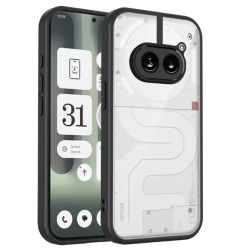 Funda para Nothing Phone 2A Plus A142P, Amortiguación de Aire, Antigolpes, Silicona, Parachoques, Parte Trasera Mate Transparente, Funda Rígida para Nothing Phone2A A142