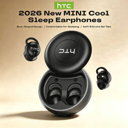 Auriculares HTC NE91 para dormir, inalámbricos por Bluetooth, cómodos de llevar, con cancelación de ruido ANC, baja latencia y sonido claro
