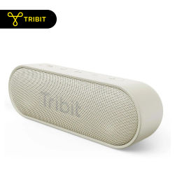 Altavoz Bluetooth TRIBIT XSound Go, sonido de 16 W con graves profundos, 24 horas, resistente al agua IPX7, Bluetooth 5.3, emparejamiento TWS, altavoz portátil para exteriores para acampar, hacer