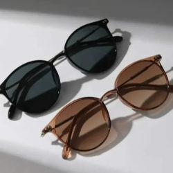 2 uds mujeres lindo flaco ojo de gato gafas hombres Vintage estrecho ojo de gato gafas de sol gafas de moda