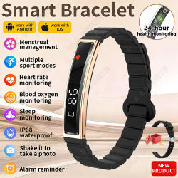 Reloj Inteligente Deportivo para Mujer, Modelo 2026, con Monitor de Ritmo Cardíaco, Resistente al Agua IP68, para Hombre, R50Pro