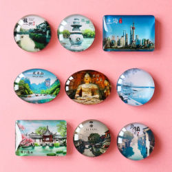 Imán de nevera personalizado con foto DIY, cabujón de cristal personalizado, regalos de decoración para familiares, amantes y bebés