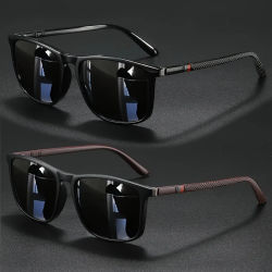 2/3 pares de gafas de sol cuadradas de lujo vintage para ciclismo, para hombre y mujer, a la moda, para viajes, conducción, pesca, gafas de sol masculinas con protección UV400