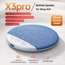 Nuevo Altavoz Inalámbrico para Almohada, Altavoces Bluetooth para Dormir Debajo de la Almohada, Ruido Blanco, Temporizadores de 30/60/90 Minutos, Sonido Estéreo 9D