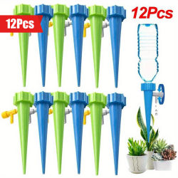 Sistema de riego por goteo automático, punta de autorriego para plantas de flores, invernadero, jardín, dispositivo de gotero de agua automático ajustable