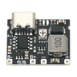 Placa de alimentación de descarga de cargador de 3,7 V a 9V 5V, módulo de refuerzo Micro DC-DC tipo C, módulo de refuerzo de carga de batería de litio 18650