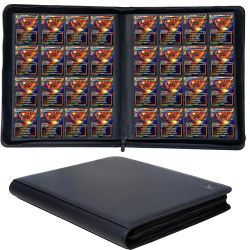 Carpeta grande de 1024 Hold TCG, bolsillo 12/16 con cremallera, resistente al agua para tarjetas mágicas de Pokemon YuGiOh, álbum de colección de tarjetas de juego de Anime