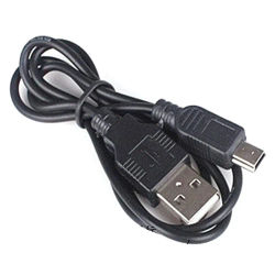 Cables de datos USB 2,0 a MINI conector macho de 5 pines, cable de carga de cobre, altavoces, PSP, portátil, cámara, accesorios para teléfono móvil