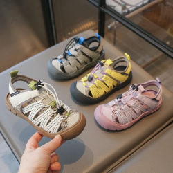 Sandalias de Verano para Bebés, Niñas y Niños, Sandalias de Playa para Niños, Antideslizantes, de Suela Blanda, Zapatillas Casuales para Niños, Zapatos Deportivos para Estudiantes