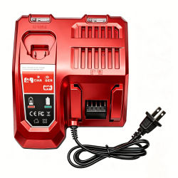 Piezas de repuesto para baterías de litio Milwaukee de 12V, 14.4V y 18V, compatibles con M12, M14, M18, M12B2, M14B4, cargador 48-11-1840