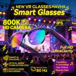 Gafas Inteligentes con IA 2026, Bluetooth, 8K HD, Llamadas, Fotocromáticas, Multifunción, Chat GPT, Asistente de Voz, Reproductor de Música, Traducción, Deportes