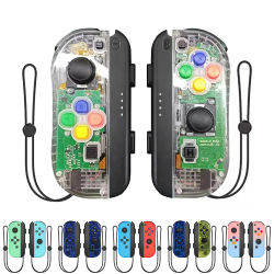 Joy Pad Joycons Gamepad para Nintendo Switch, Joystick Inalámbrico Bluetooth, Controlador de Juego con Turbo para Consolas de Videojuegos