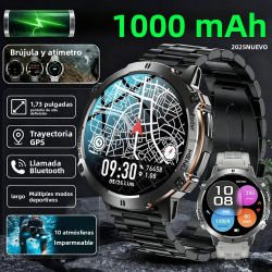 2026 Original TANK X3 Ultra GPS reloj inteligente hombres 10ATM impermeable Smartwatch HD AMOLED 1000mAh Fitness t-rex 3 relojes electrónicos