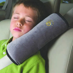 Almohada para bebé, almohadas para coche, cinturón de seguridad para coche, cojín para hombro, arnés, almohada de soporte de protección para niños pequeños