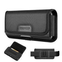 Bolsa de nailon para teléfono de 4,7-6,8 pulgadas, Clip para cinturón multifunción para teléfono móvil, funda para transporte, riñonera para iPhone, Samsung, teléfonos inteligentes
