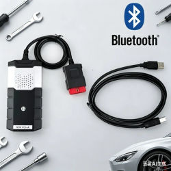 Lector de Códigos OBD OBD2 VCI de Última Generación, Compatible con Delphi 2026, Dispositivo de Diagnóstico Automotriz para Autos y Camiones con USB y Bluetooth