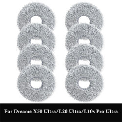 Paño de fregado para aspiradoras robot Dreame X50 Ultra/L20 Ultra/L10s Pro Ultra/X30 Ultra/L10s Pro Gen2/L10s Plus/L40 Ultra/X40 Ultra