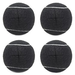 Pelotas de tenis de 4 piezas, patas de muebles y patas de protección para el suelo, universales, precortadas, Glide, resistentes, de larga duración